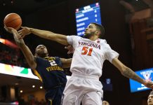 Loss to WVU Snaps UVA Men’s Basketballs’s 24-Game Home Win Streak