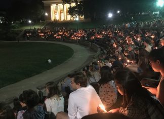 Students Gather on Grounds to Remember the Life of Otto Warmbier