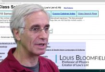 Prof Talk: Why is Lou’s List So Much Better than SIS?
