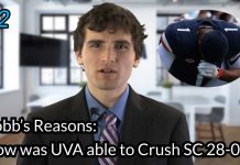 Robb’s Reasons: How was UVA Football able to choke out the South Carolina Gamecocks 28-0?