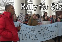 Rally for $16: Are Contract Workers Underpaid?