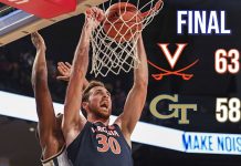 Hoos Snap Losing Streak, Winning in Atlanta