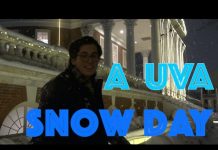 WUVA THROWBACK: A UVA Snow Day