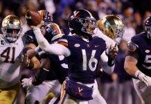 UVA Falls to Notre Dame 28-3