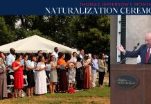Monticello Welcomes Newly Naturalized Americans