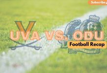 UVA Football Escapes with Narrow win over ODU