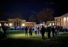 U.Va. Cavalier Marching Band Plays in Honor of Those Lost